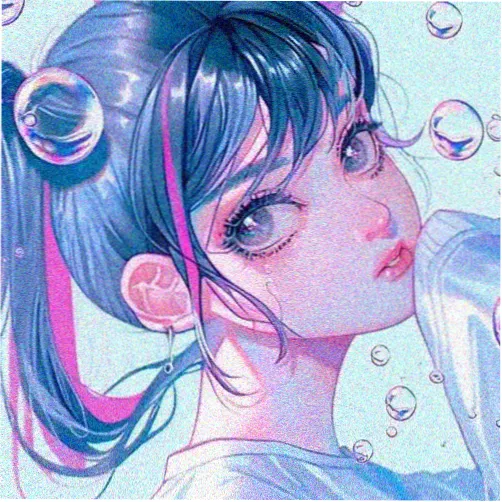 留言用户头像：像素风格的深青色方形头像
